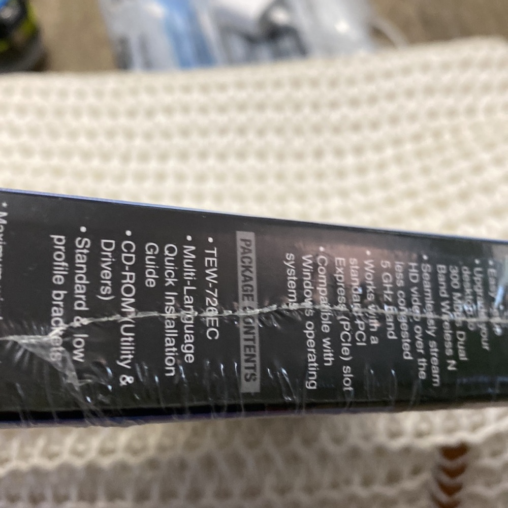 NEW SEALED N600 Wireless Dual Band PCIe Adapter - Picture 6 of 9